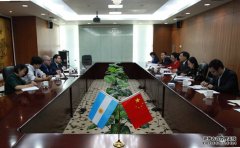 韩建平副司长会见阿根廷驻华大使盖铁戈 韩建平副司长会见阿根廷驻华大使盖铁戈