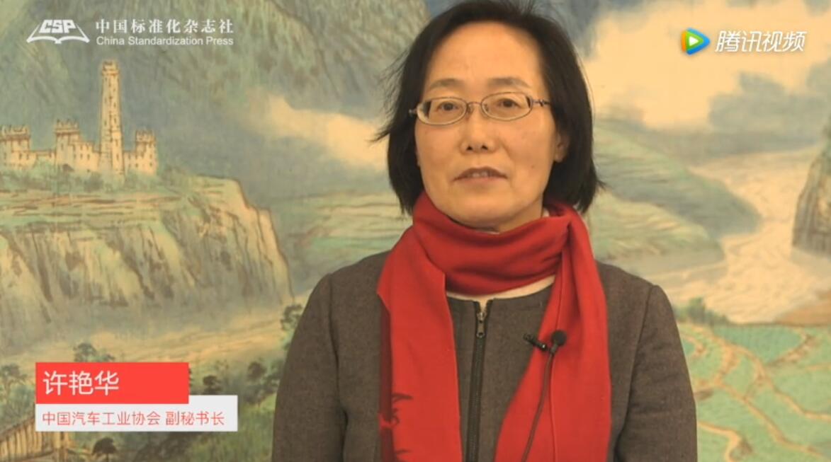 中国汽车工业协会副秘书长许艳华