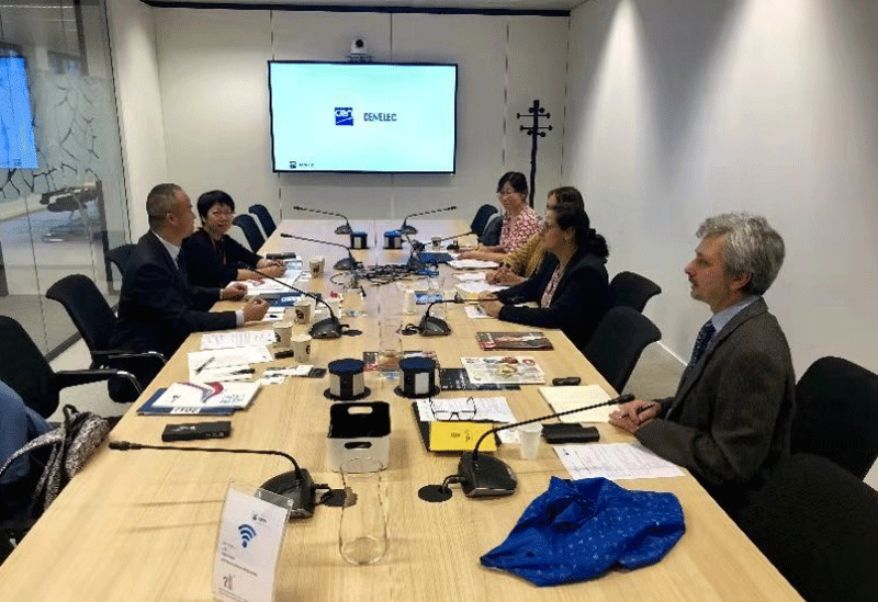 中标社代表团访问CEN-CENELEC和DIN