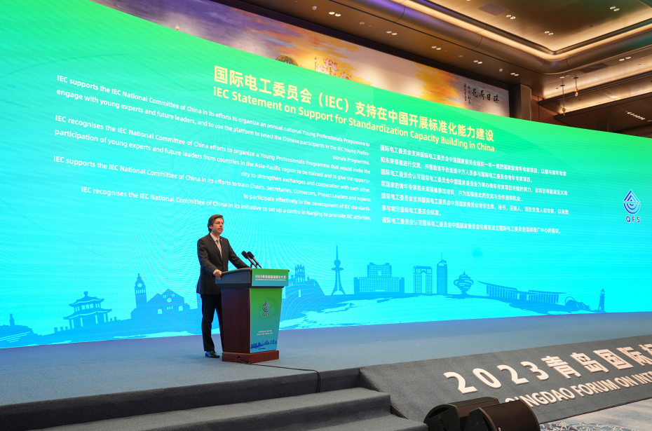 国际电工委员会支持在中国开展标准化能力建设